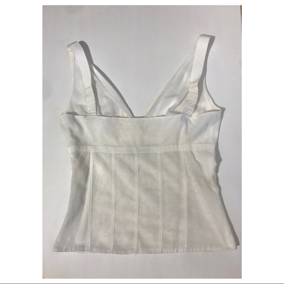 Elie Tahari white tank top - Picture 5 of 11